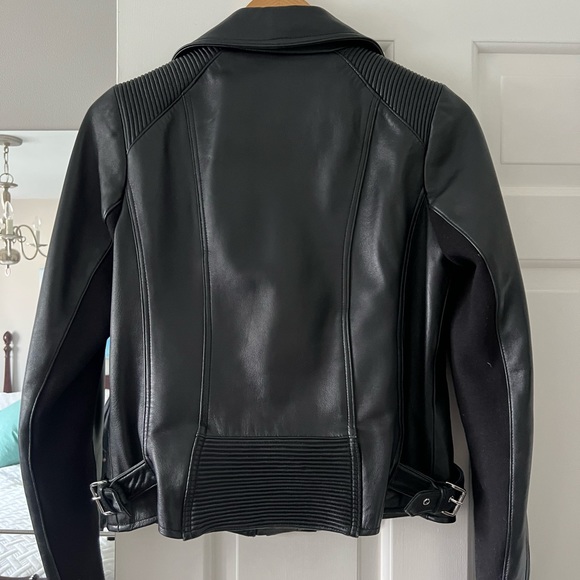 Michael Kors leather jacket sized M - NWOT - Picture 3 of 4